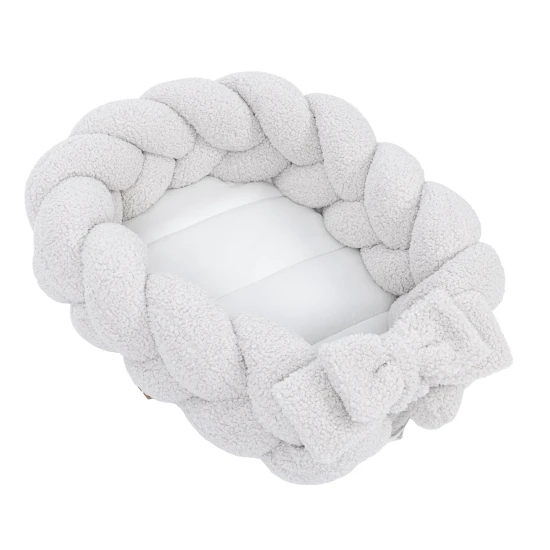 Babynest mit Schutzzopf und Spielmatte Bearly – MeowBaby MBEMW1291
