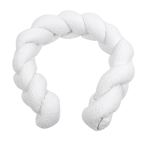 Geflochtenes Bettnestchen 150 cm Boucle Geflochtenes Bettnestchen 150 cm Boucle – MeowBaby MBOWA0S93