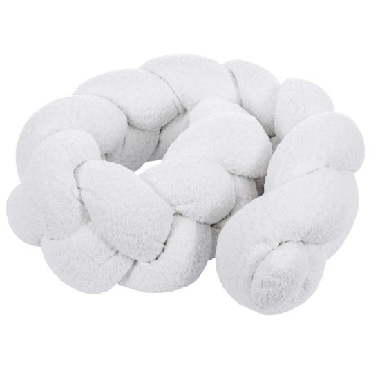 Geflochtenes Bettnestchen 150 cm Boucle Geflochtenes Bettnestchen 150 cm Boucle – MeowBaby MBOWA0S93