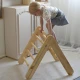 Holzleiter mit Rutsche und Kletterwand 2in1 Holzleiter mit Rutsche und Kletterwand 2in1 – MeowBaby