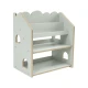 Montessori-Bücherregal in Hausform aus MDF – MeowBaby MWORK048