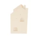 Montessori-Bücherregal in Hausform aus MDF – MeowBaby MWORK048