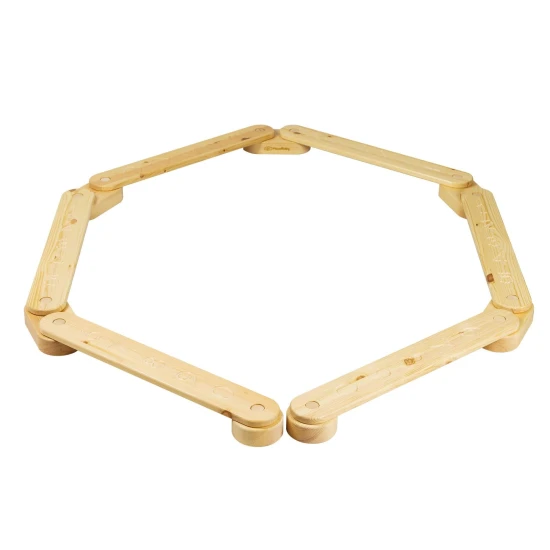 Montessori-Sinnespfad aus Holz 5-teilig Montessori-Sinnespfad aus Holz 5-teilig – MeowBaby SSEN501
