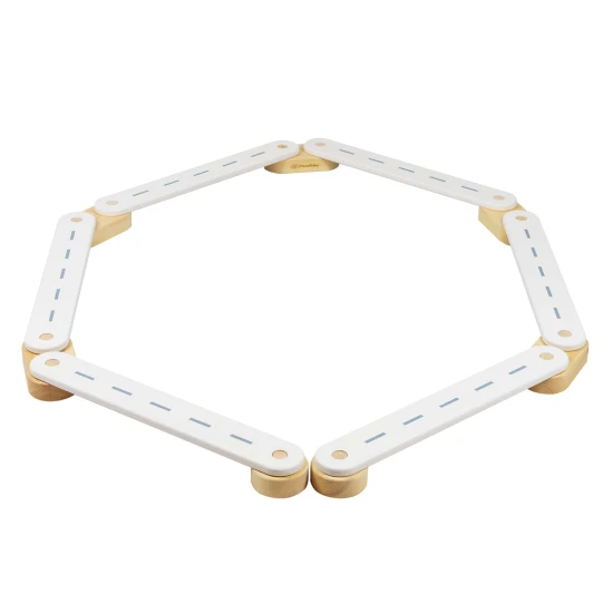 Montessori-Sinnespfad aus Holz 5-teilig Montessori-Sinnespfad aus Holz 5-teilig – MeowBaby SSEN501