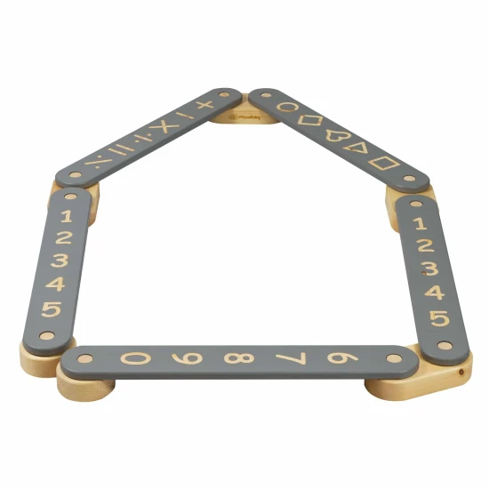 Montessori-Sinnespfad aus Holz 5-teilig Montessori-Sinnespfad aus Holz 5-teilig – MeowBaby SSEN501