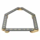 Montessori-Sinnespfad aus Holz 5-teilig Montessori-Sinnespfad aus Holz 5-teilig – MeowBaby SSEN501
