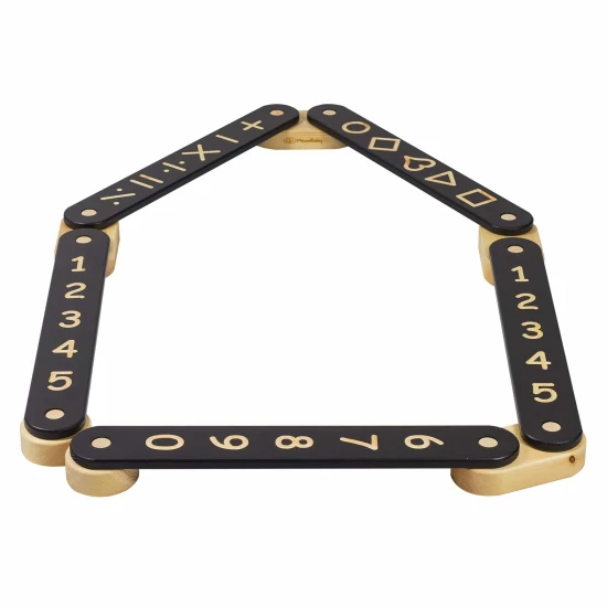 Montessori-Sinnespfad aus Holz 5-teilig Montessori-Sinnespfad aus Holz 5-teilig – MeowBaby SSEN501