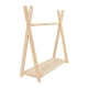 Kinder-Garderobe aus Holz Tipi Hanger klein – MeowBaby WTHSW01