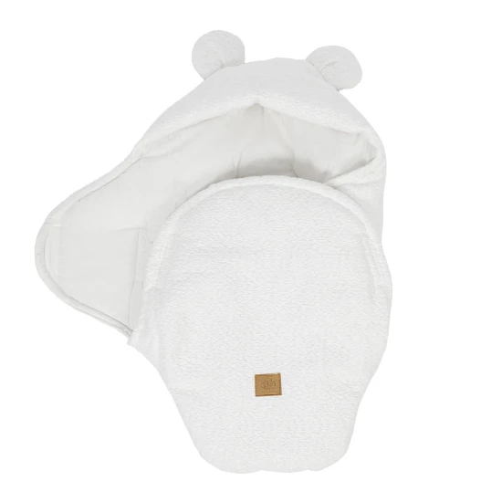 Pucktuch für Babys mit Bärenohren Boucle Pucktuch für Babys mit Bärenohren Boucle – MeowBaby MBOOT093