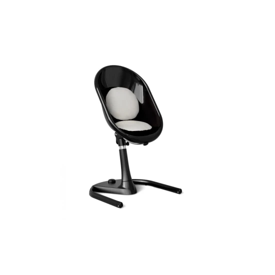 Hochstuhl Moon Black / Snow White