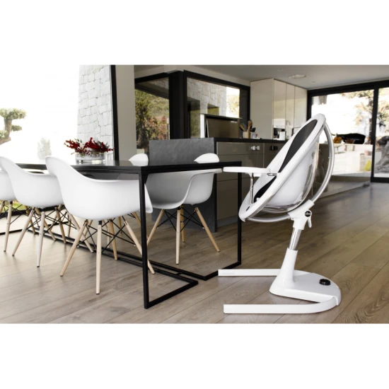 Hochstuhl Moon White / Black