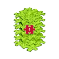 Set orthopädischer Matten Schlange (Limette)