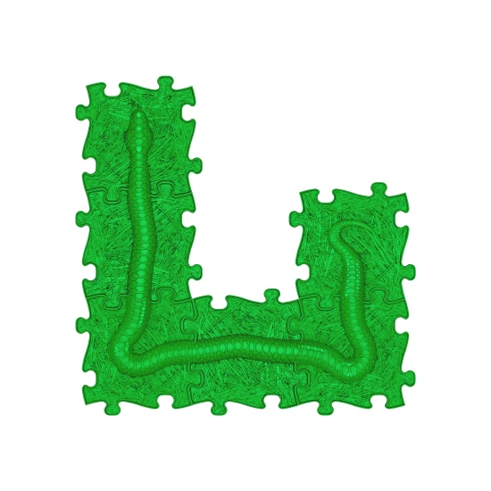 Set orthopädischer Matten Schlange (Limette) Set orthopädischer Matten Schlange (Limette) MUFFIK MFK-050-2