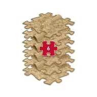 Set orthopädischer Matten Schlange (beige)