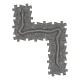 Set orthopädischer Matten Schlange (grün) Set orthopädischer Matten Schlange (grün) MUFFIK MFK-050-4