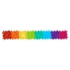 Set orthopädischer Matten Regenbogen MUFFIK MFK-079