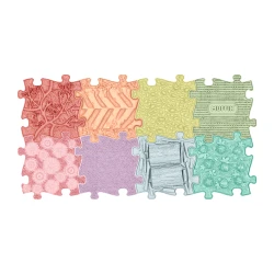 Set orthopädischer Matten Regenbogen Pastell Set orthopädischer Matten Regenbogen Pastell