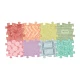 Set orthopädischer Matten Regenbogen Pastell Set orthopädischer Matten Regenbogen Pastell MUFFIK MFK-106