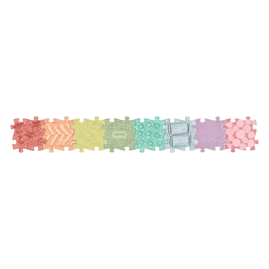 Set orthopädischer Matten Regenbogen Pastell Set orthopädischer Matten Regenbogen Pastell MUFFIK MFK-106