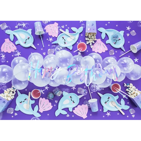 Happy Birthday Girlande – Eine Perlendekoration für jede Geburtstagsparty