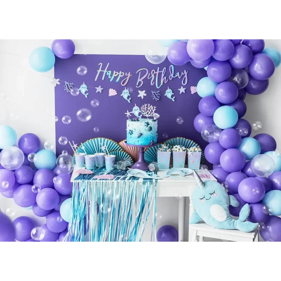 Happy Birthday Girlande – Eine Perlendekoration für jede Geburtstagsparty