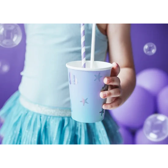 Narval Cups 6 Stück – Süße Pappbecher für eine Feier