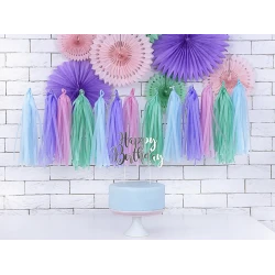 Rosetten Yummy hellrosa 3 Stk