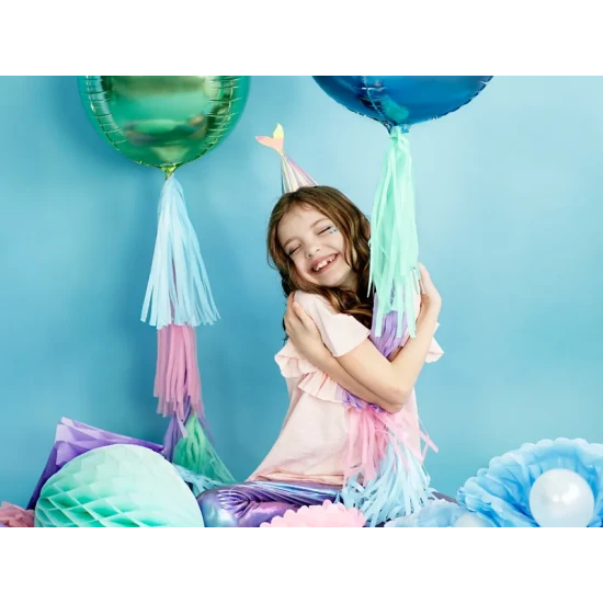 Girlande mit Quasten – Bunte DIY Partydeko