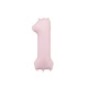 Edler Ballon zum 1. Geburtstag – Pastellpink in der Hauptrolle