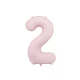 Edler Ballon zum 2. Geburtstag – Pastellpink in der Hauptrolle