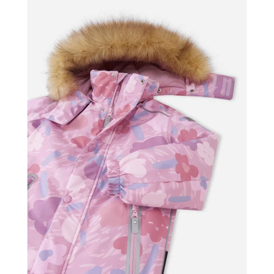 Reima Winter-Overall Kipina Grey Pink
