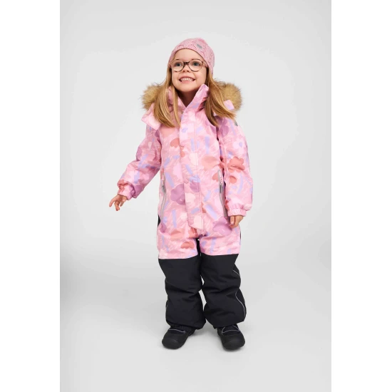 Reima Winter-Overall Kipina Grey Pink