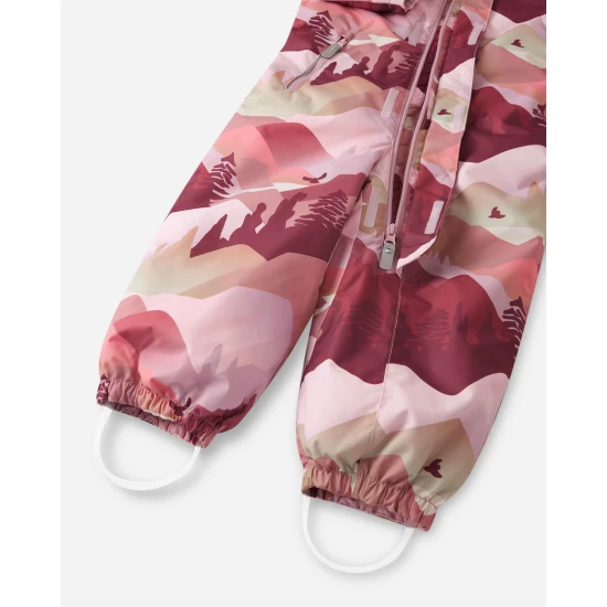 Reima Winter-Overall Puhuri Grey Pink