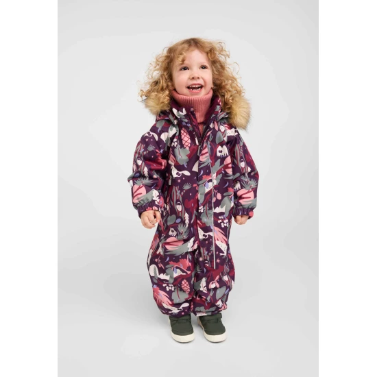 Reima Winter-Overall Lappi Deep purple