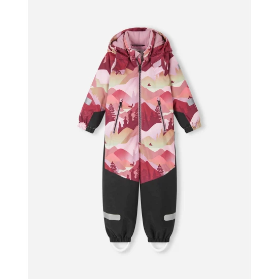 Reima Winter-Overall Kurikka Grey Pink