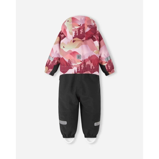 Reima Winter-Overall Kurikka Grey Pink