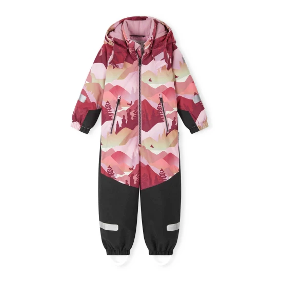 Reima Winter-Overall Kurikka Grey Pink