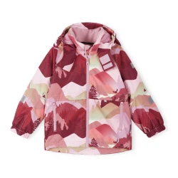 Winterjacke Muonio Grey Pink