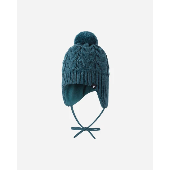 Reima Strickmütze Paljakka Dark Teal