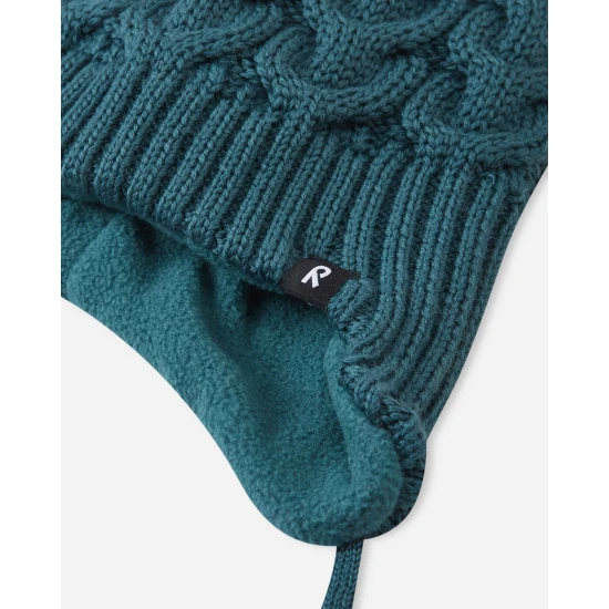 Reima Strickmütze Paljakka Dark Teal