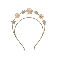 Stirnband Schneeflocken