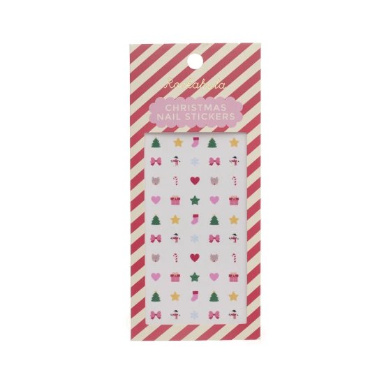 Weihnachtsnagelsticker – 10 süße festliche Designs