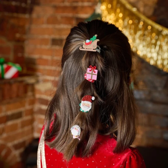 Haargummis Fröhlicher Weihnachtsmann 4 Stk. – Rockahula Kids X580