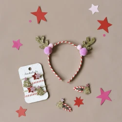 Hair bands Christmas Striped 4 pcs Hair bands Christmas Striped 4 pcs