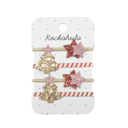 Hair bands Christmas Striped 4 pcs