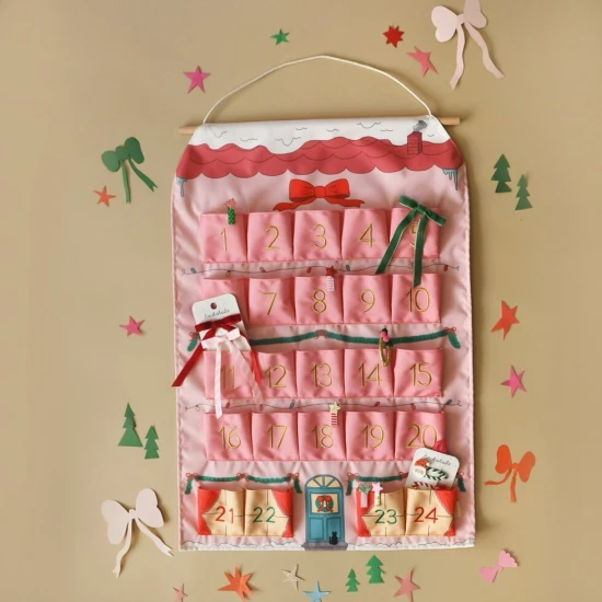 Wiederverwendbarer Adventskalender Puppenhaus Wiederverwendbarer Adventskalender Puppenhaus – Rockahula Kids X600