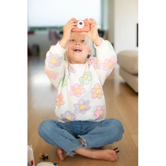 Kinder-Digitalkamera für jede Reise mit Katzenmotiv.