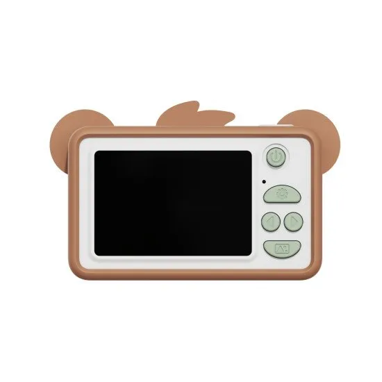 Kinder-Digitalkamera für jede Reise mit Bärenmotiv.