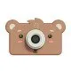 Kinder-Digitalkamera für jede Reise mit Bärenmotiv.