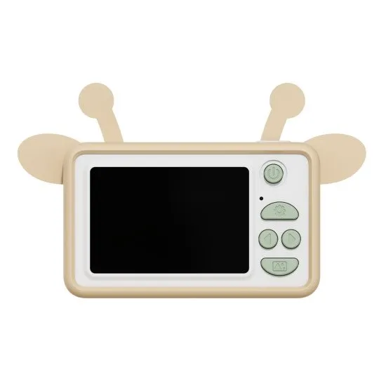 Kinder-Digitalkamera für jede Reise mit Giraffenmotiv.